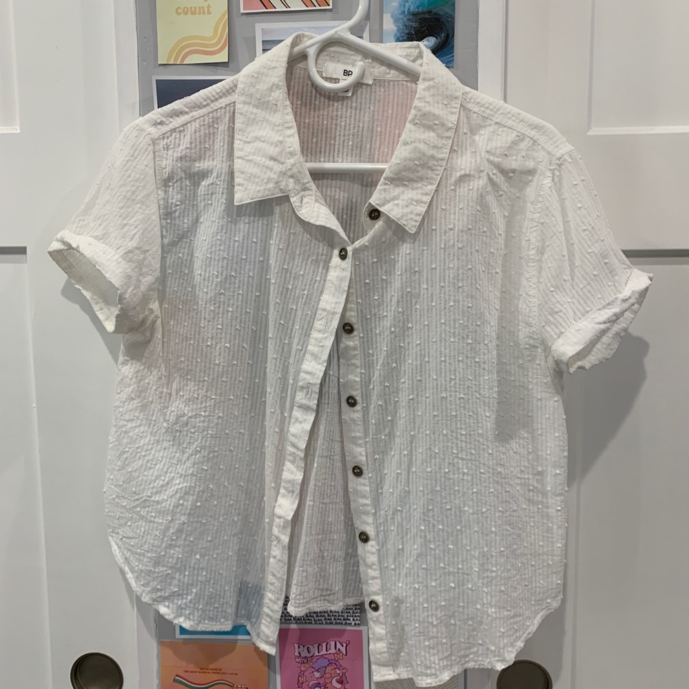 BP button up collared shirt.
